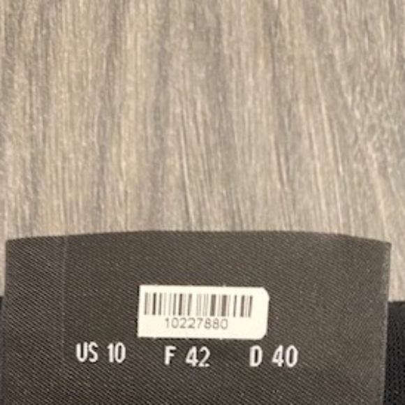 Akris Wool Leather Accent Black Blazer Size 10 - Picture 3 of 11